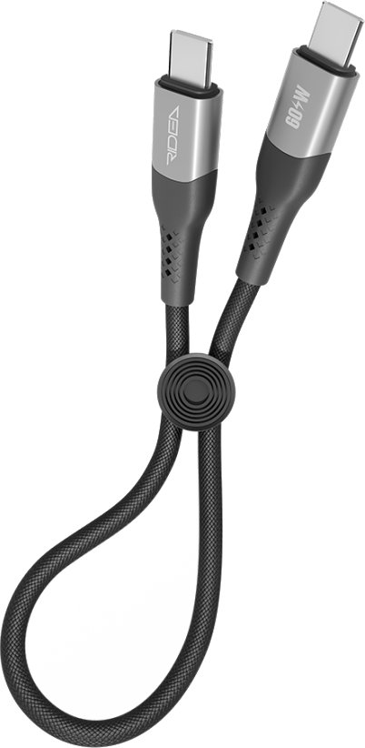 Кабель Ridea Type-C – Type-C 60 Вт, 25 см